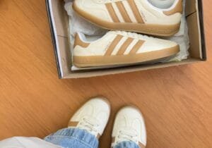 Gazelle - White & Beige