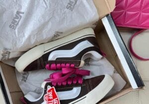 Vans Knu Skool - Coffee Pink Suede