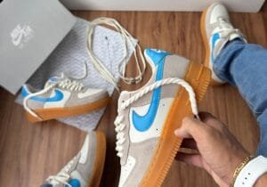 Nike Air Force 1 - Sky Detail