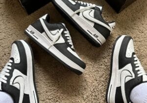 Nike Air Force 1 - Black & White Contrast