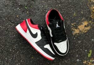 Air Jordan 1 Low - Black Redish
