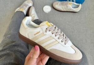 Adidas Samba OG - White Pistache